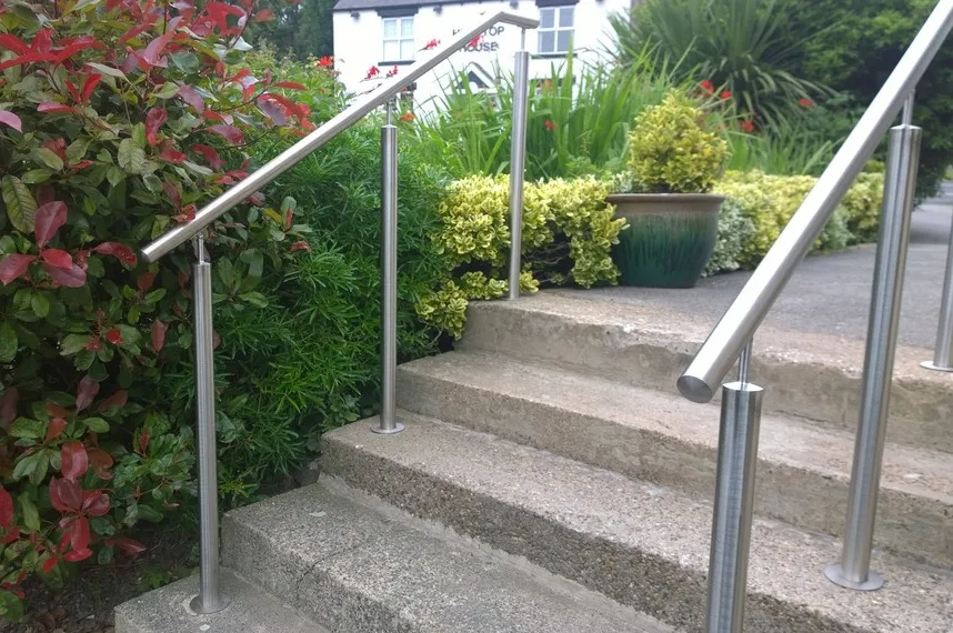 Handrails for Concrete Steps