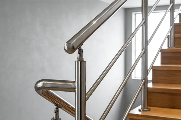 stainless steel is good for railings