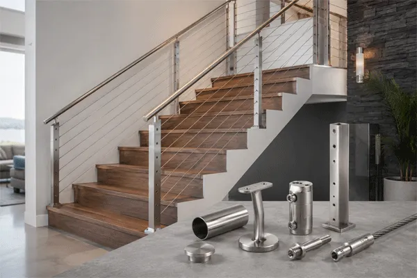 Stainless Steel Railing Guide: Handrail, Rail, Cable, and 316 Stainless Steel Railing System Components 2 jiug3