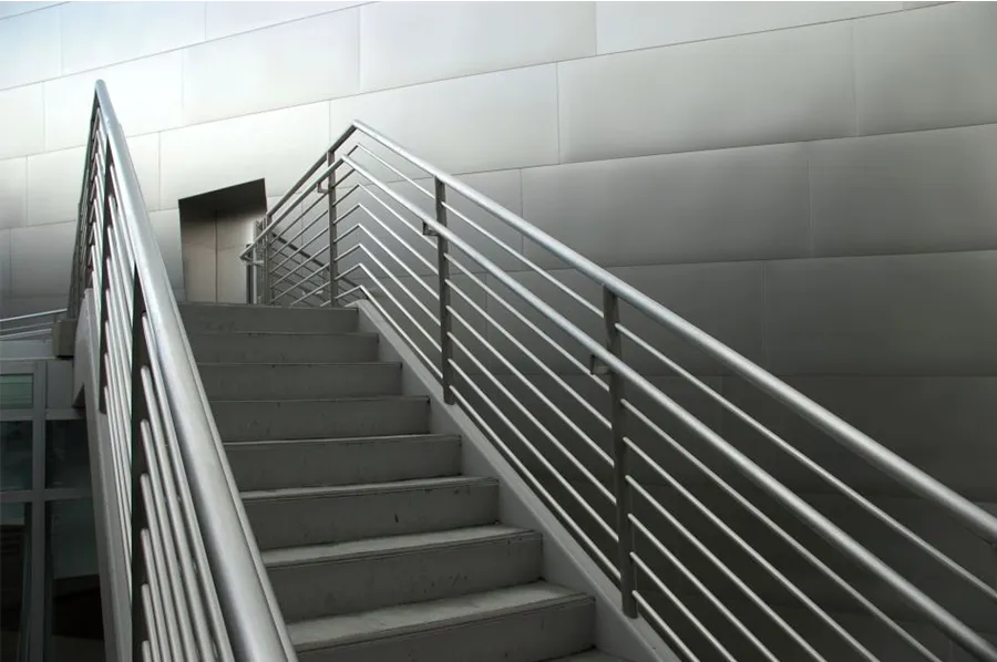 strong stair railing system