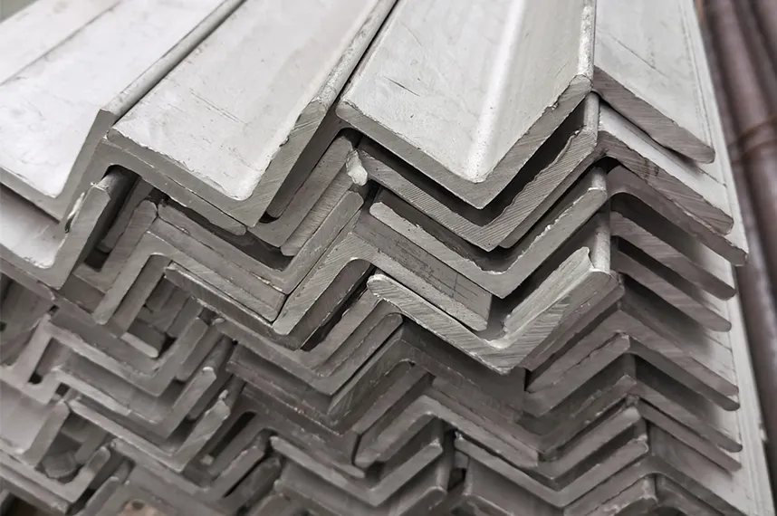 Ángulo de acero inoxidable