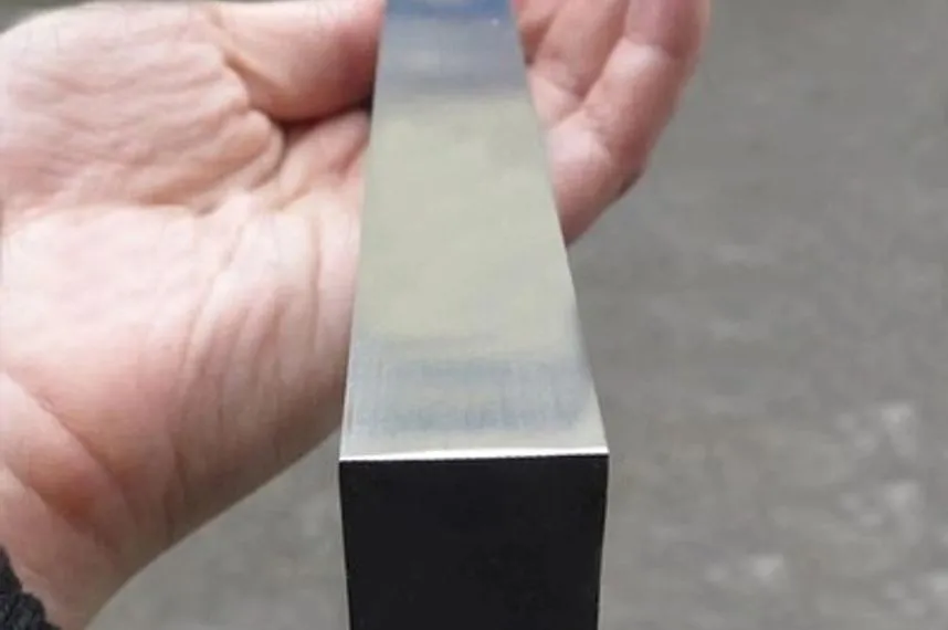 Barre carrée en acier inoxydable