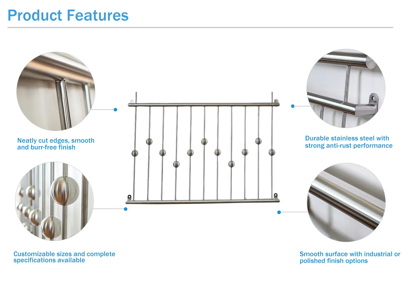 Stainless Steel Handrail