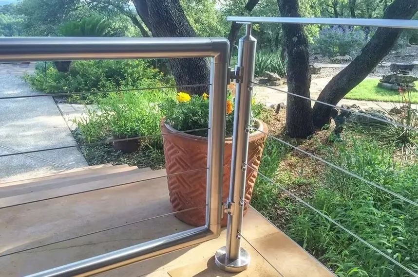 How much does 304 stainless steel railing pipe cost per meter?