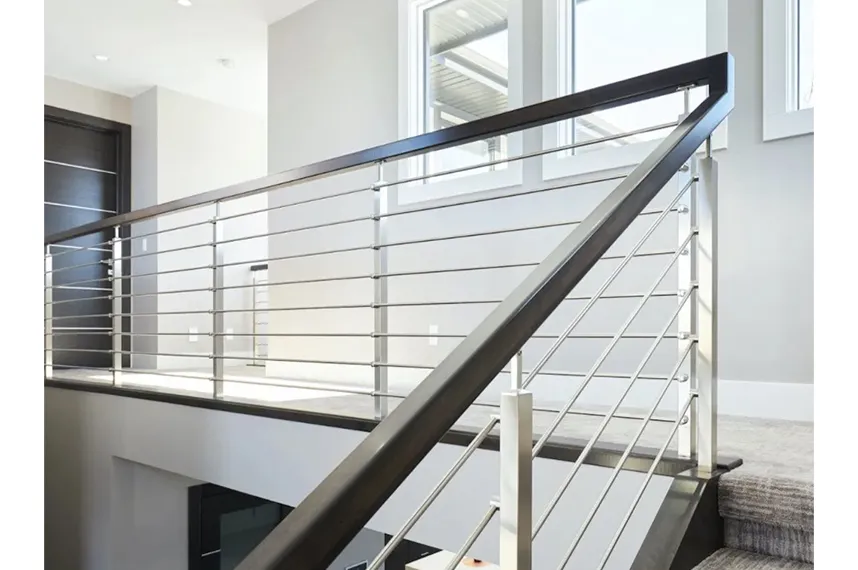square tube stainless steel railing