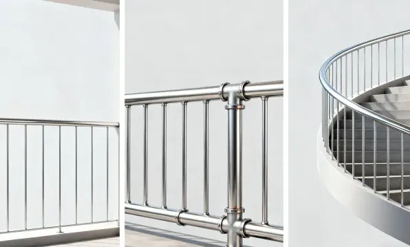 The Definitive Guide to Custom Stainless Steel Railings (O Guia Definitivo para Trilhos de Aço Inoxidável Personalizados): Durabilidade, projeto e instalação 2 Diferentes estilos de grades de aço inoxidável