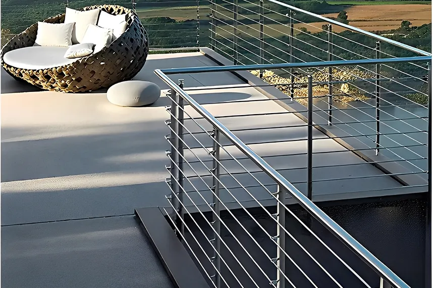 Stairs Steel Grill Design