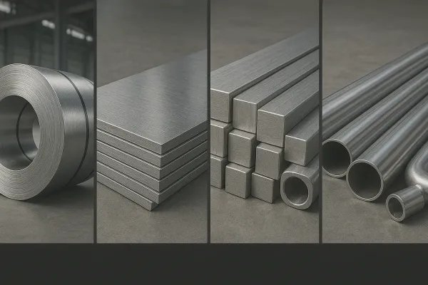 Coil vs sheet vs bar vs pipe
