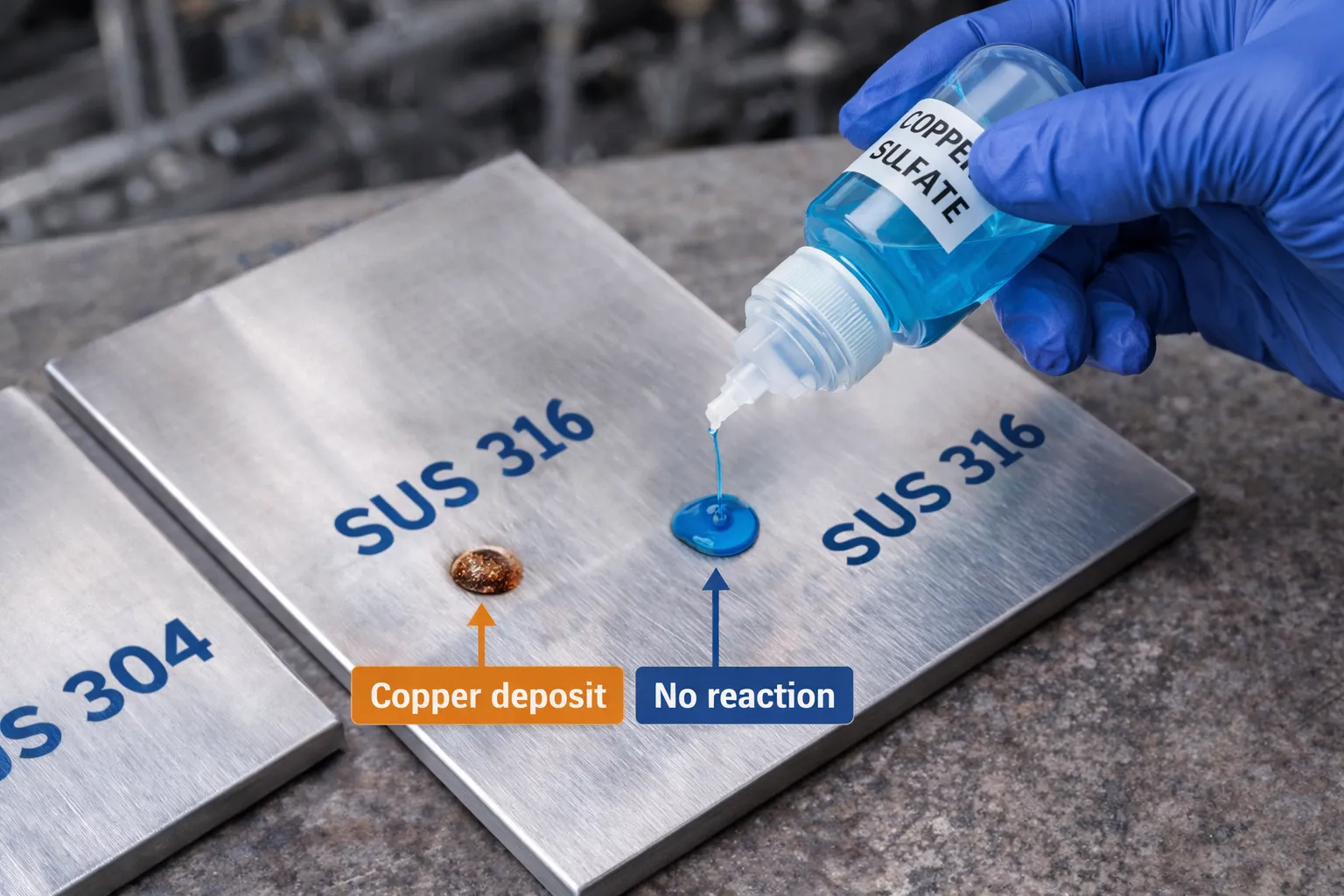 Can a Stainless Steel Test Kit Identify 304 or 316?