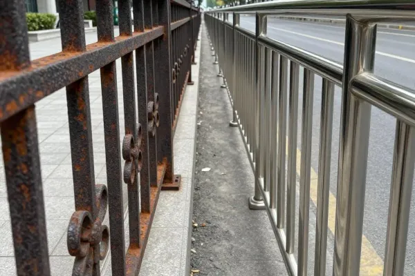 Wrought Iron or Steel Railings